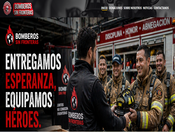 Web Corporativa Bomberos